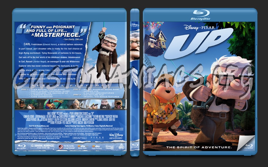 Up blu-ray cover