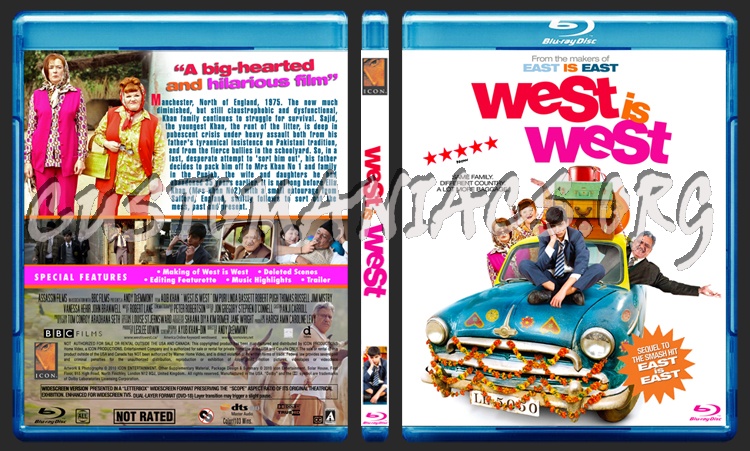 West is West blu-ray cover