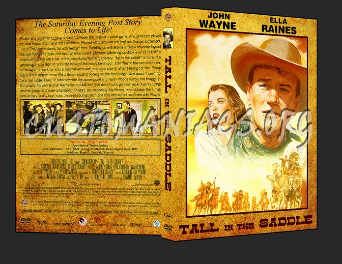 Western Collection Tall In The Saddle 1944 dvd cover