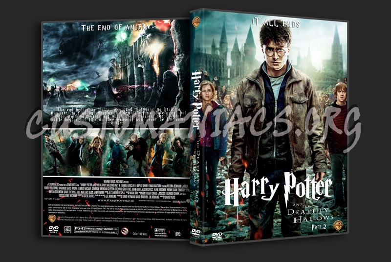 Harry Potter and the Deathly Hallows Part 2 dvd cover