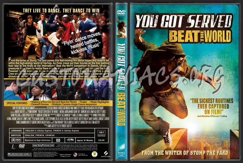 You Got Served: Beat The World dvd cover