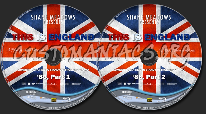 This Is England '86 blu-ray label