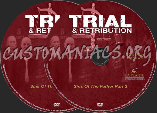 Trial & Retribution Series 10 dvd label