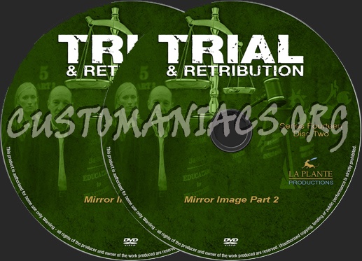 Trial & Retribution Series 14 dvd label