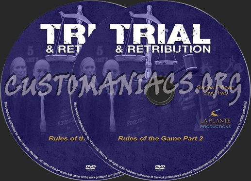 Trial & Retribution Series 15 dvd label