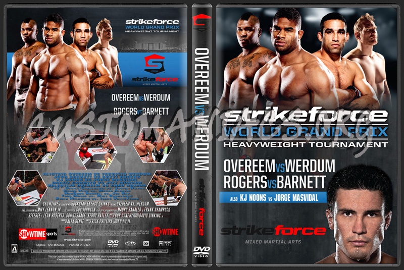 Strikeforce Overeem vs. Werdum dvd cover