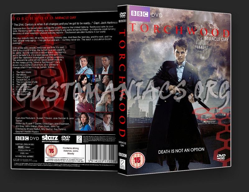 Torchwood : Miracle Day dvd cover