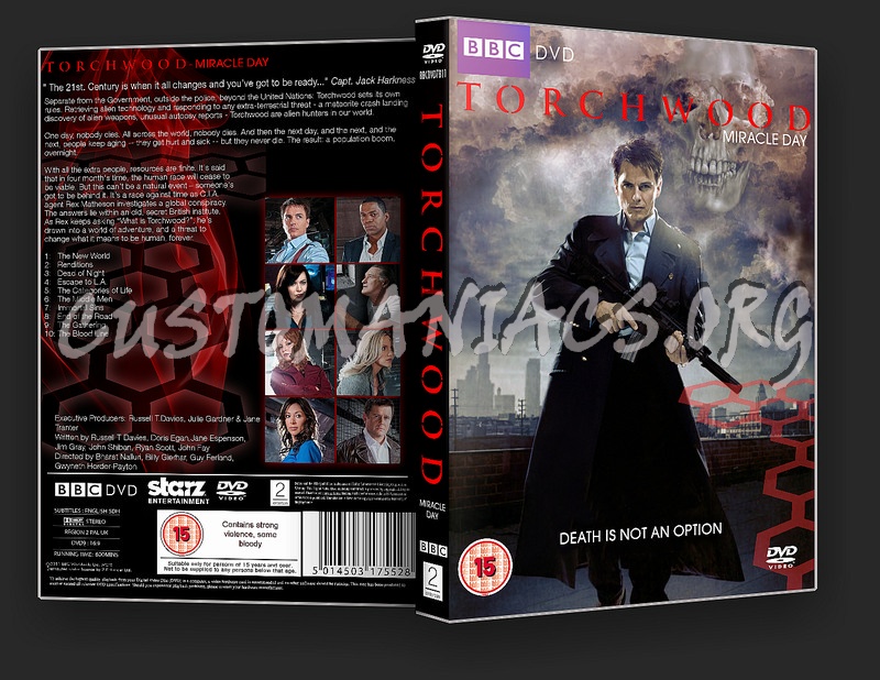 Torchwood : Miracle Day dvd cover