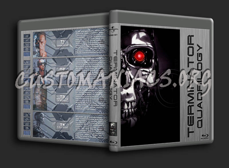 Terminator Quadrilogy blu-ray cover