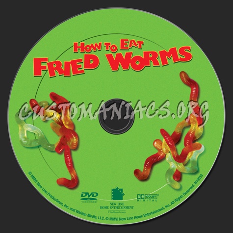 How To Eat Fried Worms dvd label