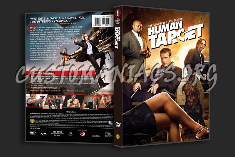 Human Target Season 1 dvd cover