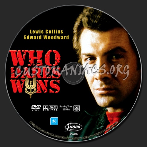 Who Dares Wins dvd label