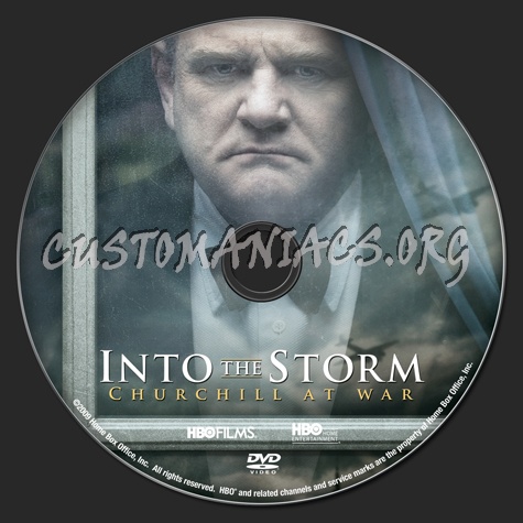 Into the Storm dvd label