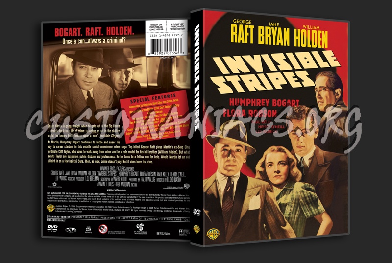 Invisible Stripes dvd cover