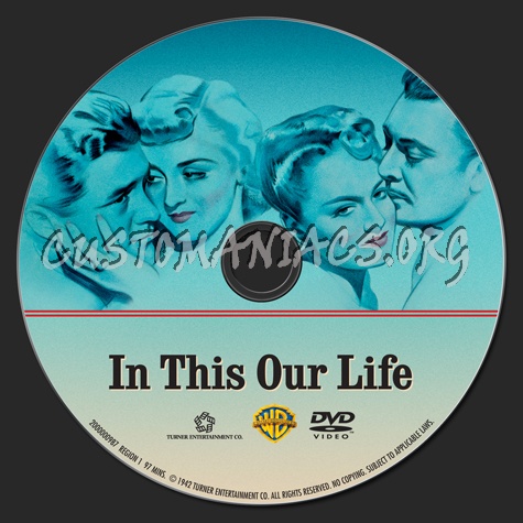 In This Our Life dvd label