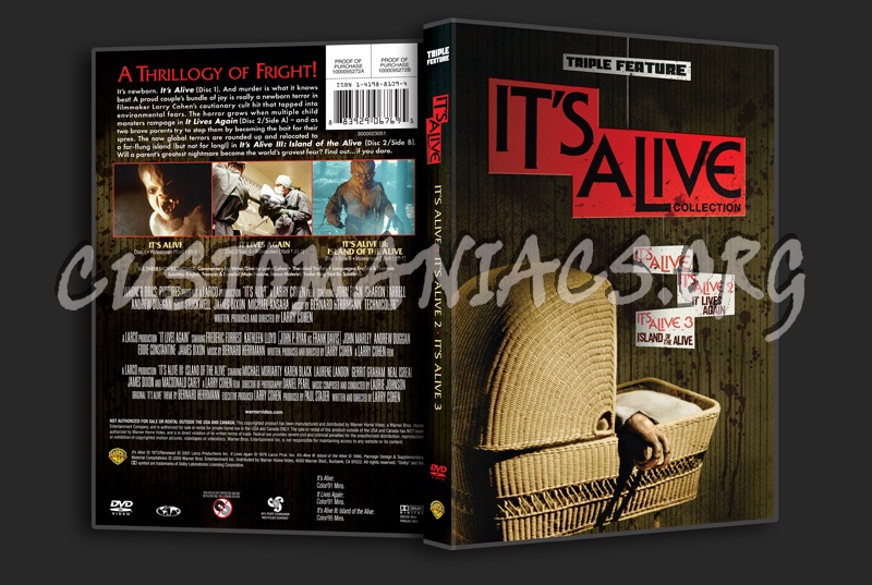 It's Alive Collection dvd cover