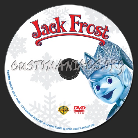 Jack Frost dvd label