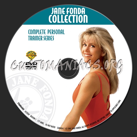 Jane Fonda Collection Complete Personal Training Series dvd label