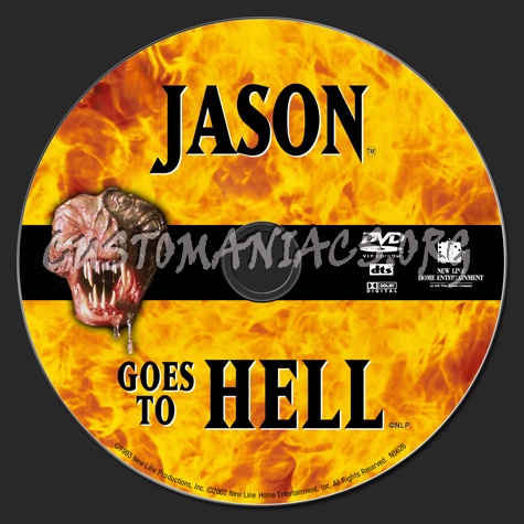 Jason Goes To Hell dvd label