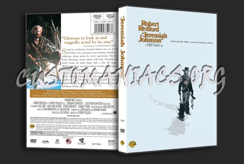 Jeremiah Johnson dvd cover