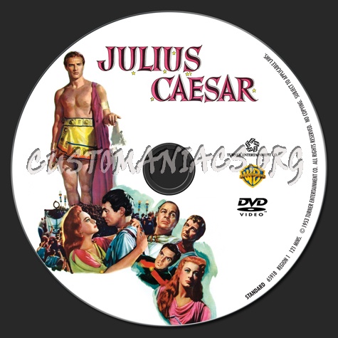 Julius Caesar dvd label