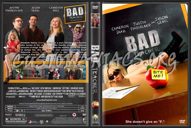 Bad Teacher dvd cover