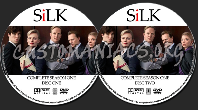 Silk Season One dvd label