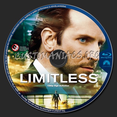 Limitless blu-ray label