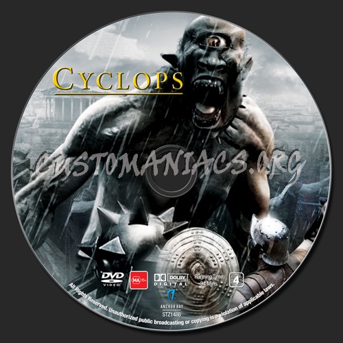 Cyclops dvd label