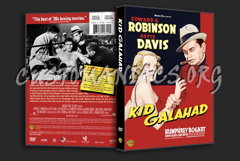 Kid Galahad dvd cover