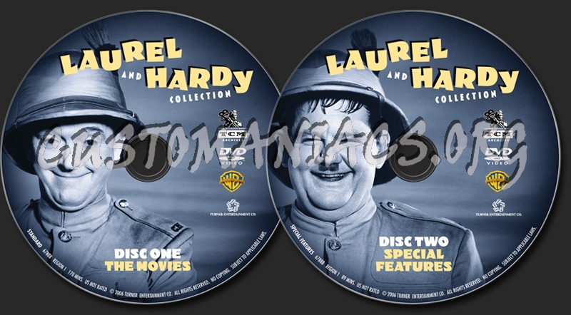 Laurel & Hardy Collection dvd label