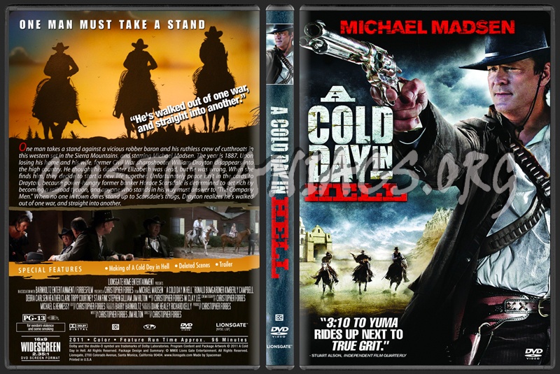 A Cold Day in Hell dvd cover