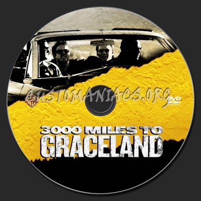 3000 miles to Graceland dvd label
