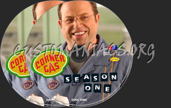 Corner Gas Season 1 dvd label