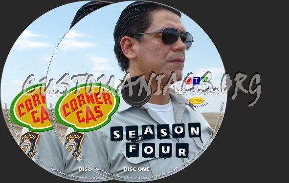 Corner Gas Season 4 dvd label