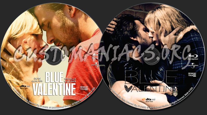 Blue Valentine dvd label