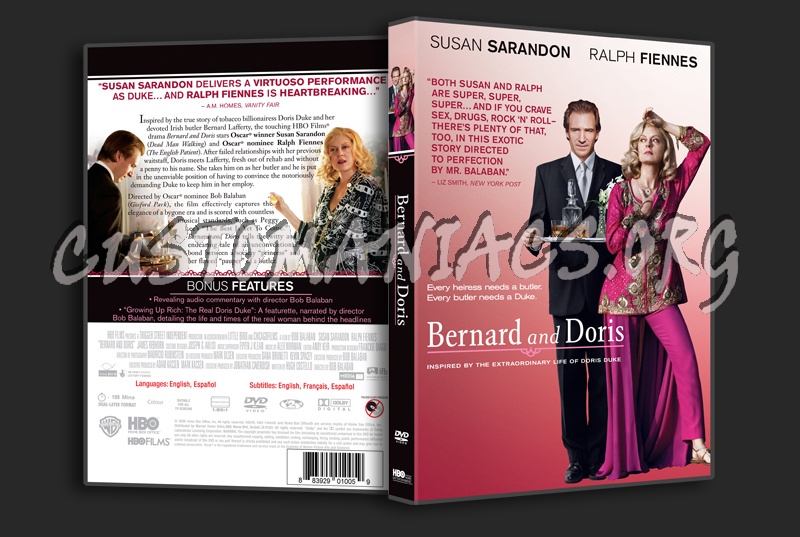 Bernard And Doris dvd cover