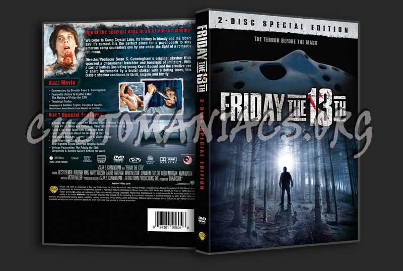 Friday The 13th dvd cover