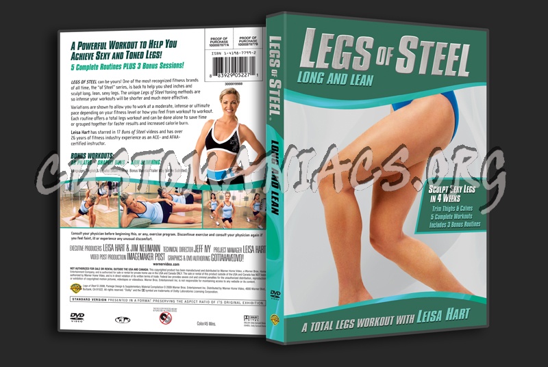 Leisa Hart: Legs of Steel dvd cover