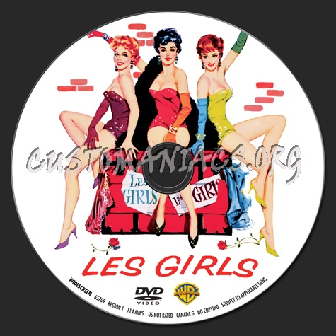 Les Girls dvd label