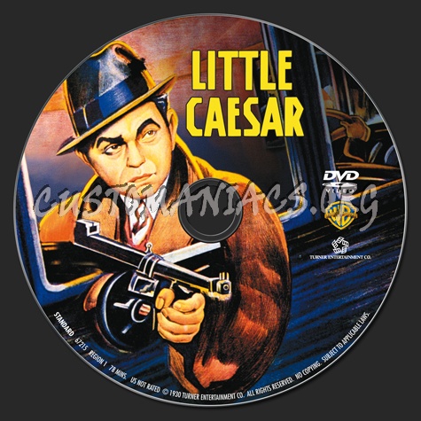 Little Caesar dvd label