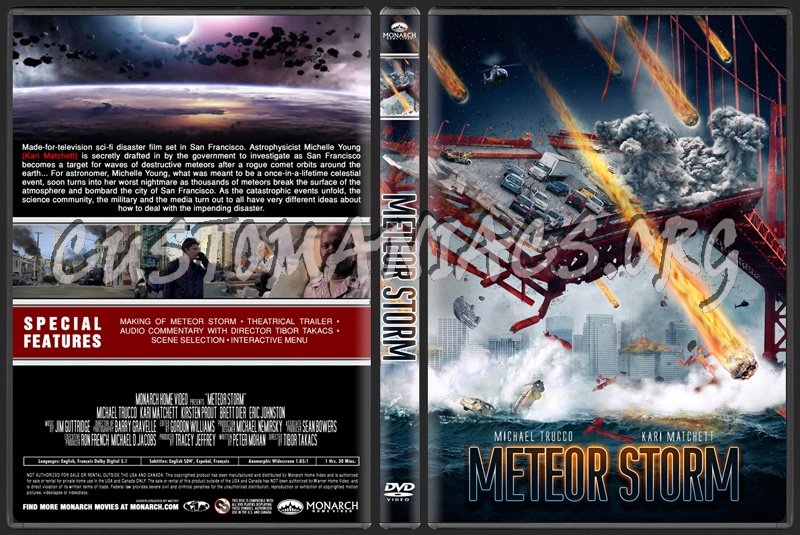 Meteor Storm dvd cover