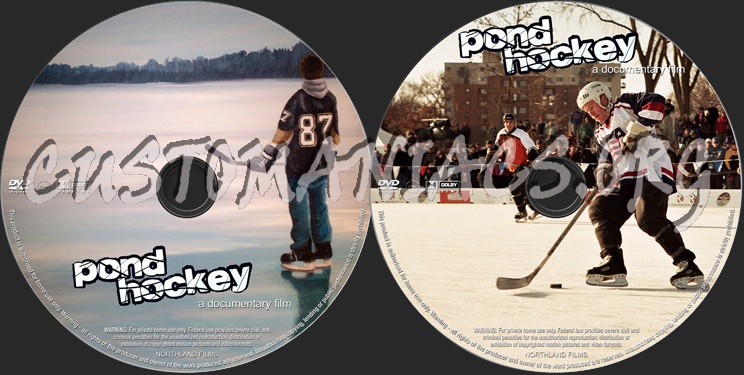 Pond Hockey dvd label