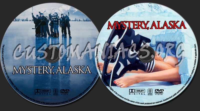 Mystery, Alaska dvd label