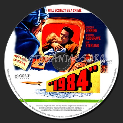 1984 dvd label