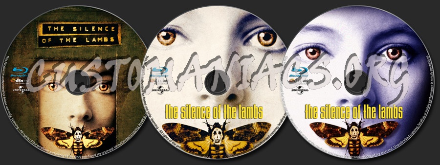 The Silence of the Lambs blu-ray label