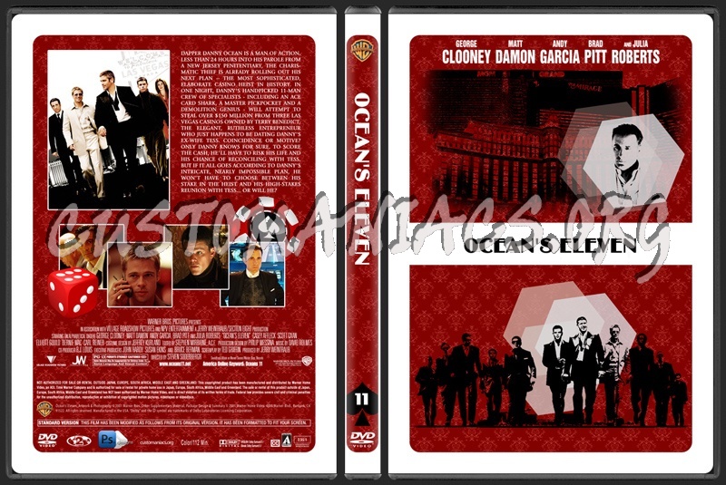 Ocean's Eleven & Twelve dvd cover