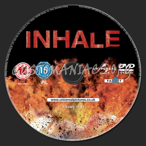 Inhale dvd label