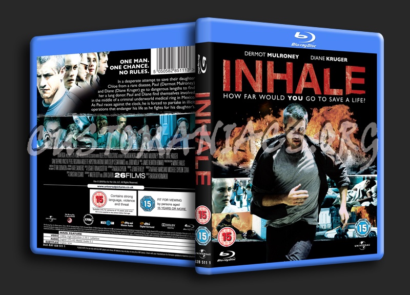 Inhale blu-ray cover