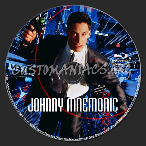 Johnny Mnemonic blu-ray label